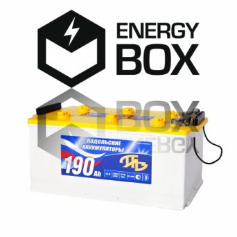 190А*ч 6-СТ ПАЗ 1150A(En) 12V 190А*ч 6-СТ ПАЗ 1150A(En) 12V
